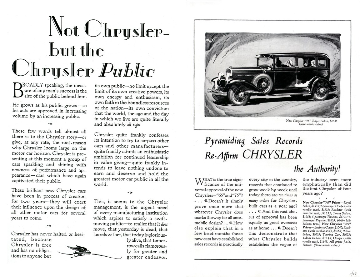 1929 Chrysler 6